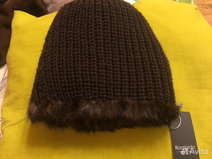 Новая шапка вязаная норка