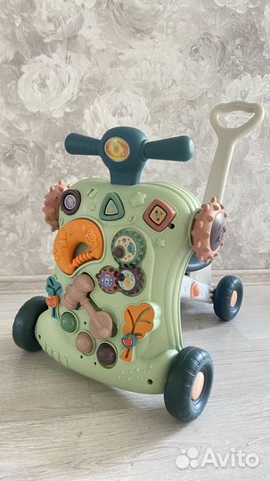 Ходунки каталка бизиборд толокар