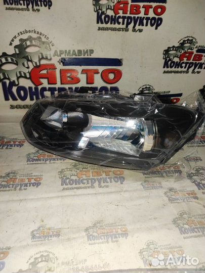 Фара передняя левая Volkswagen Polo седан 2011