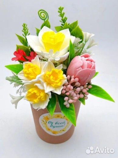 Букеты из мыла ручной работы