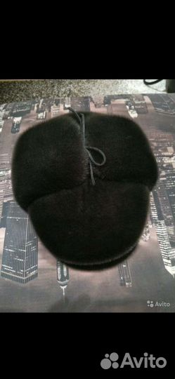 Шапка мужская из нерпы
