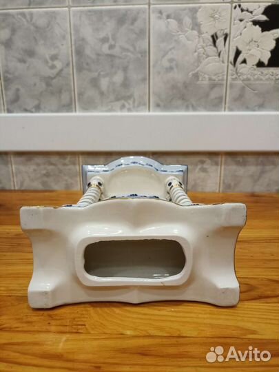 Икона Гжель Господь Вседержитель