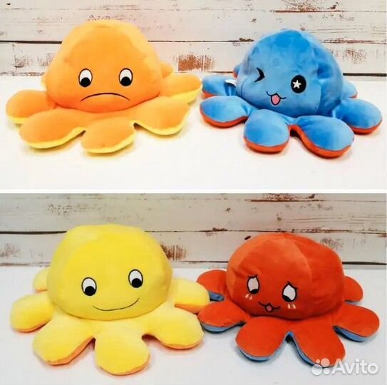 Игрушка перевертыш осьминог