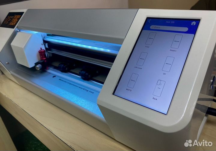 Гидрогелевая пленка с установкой на телефон