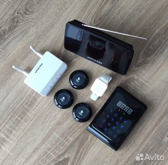 Кнопка вызова официанта, персонала беспроводная