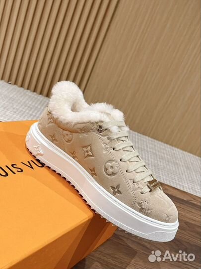 Кеды с мехом LV