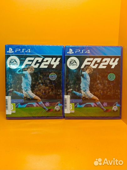 FC24 Fifa 24 PS4 два диска