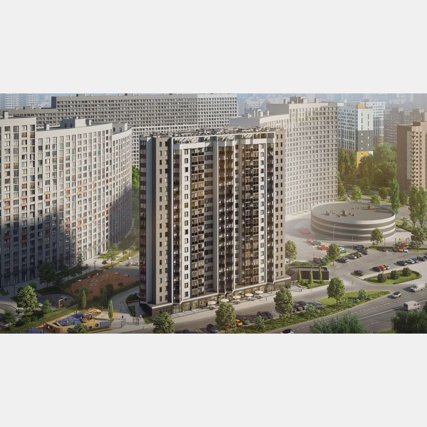 3-к. квартира, 70,2 м², 18/19 эт.
