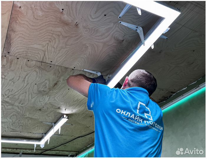 Натяжные потолки с гарантией