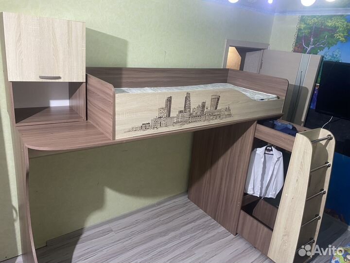 Кровать-чердак