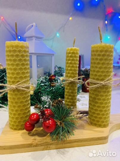 Свечи из вощины