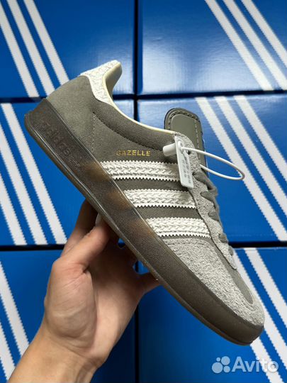 Adidas gazelle indoor grey white