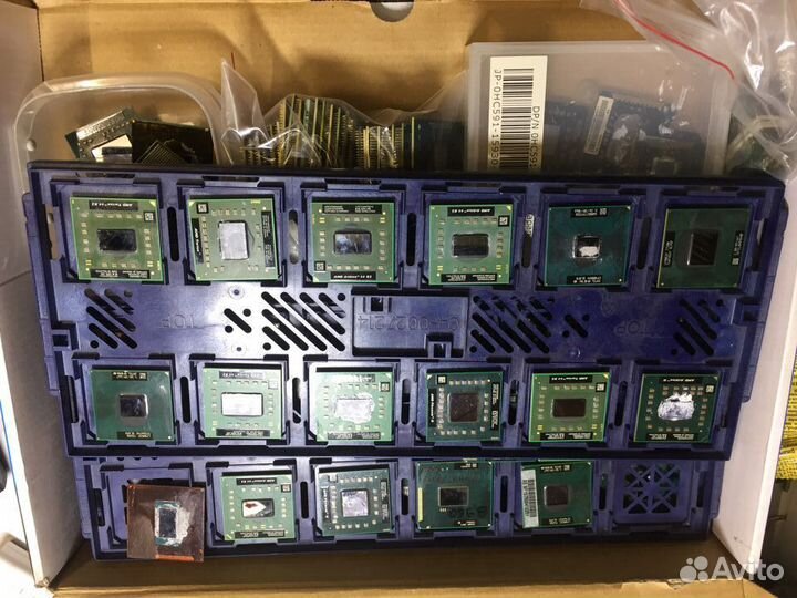Процессор intel от ноутбука и PC