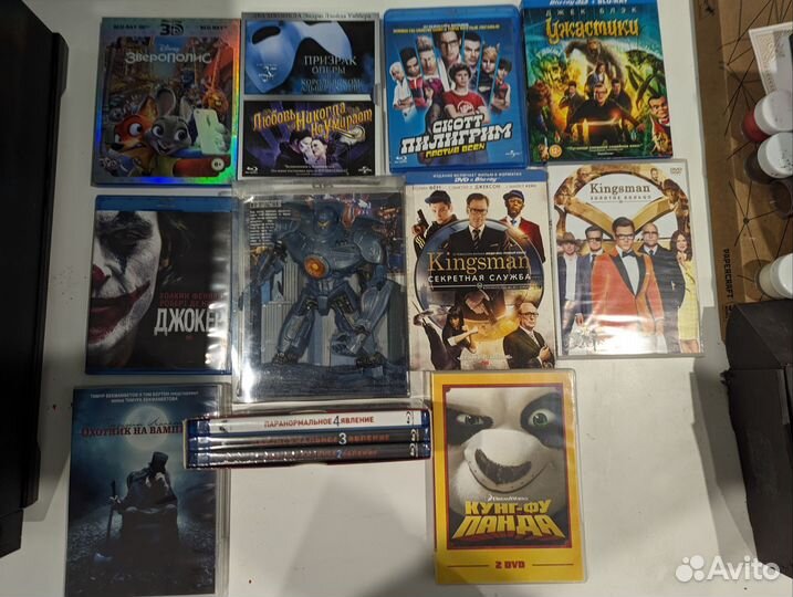 Blu ray фильмы диски