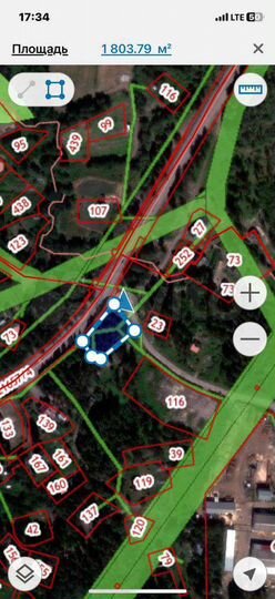 Участок 18 сот. (ИЖС)