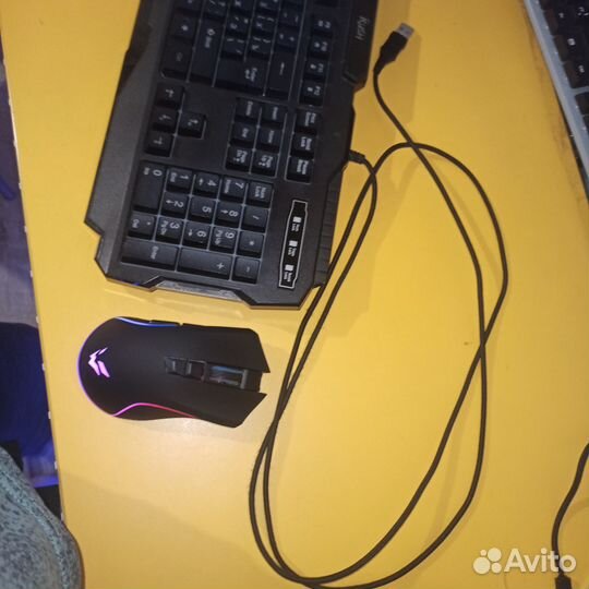 Игровая клавиатура Rush SBK-308G-K мембранная