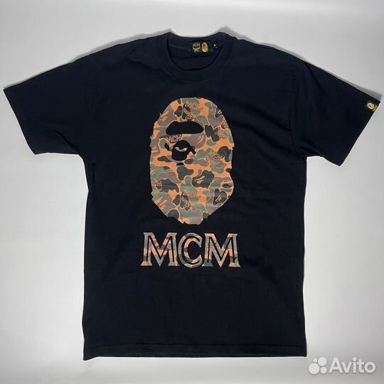 Футболка Bape x Mcm