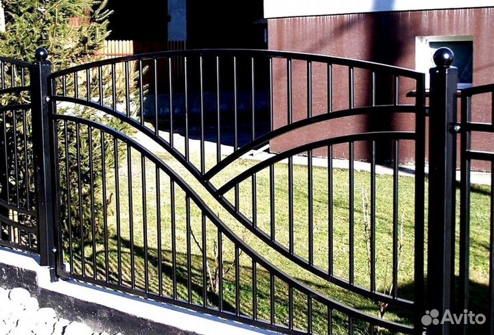 Ограды металлические Модель № 1457