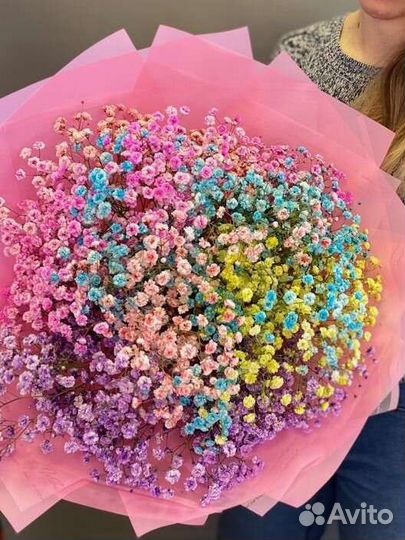 Букет из гипсофилы Подарок Доставка