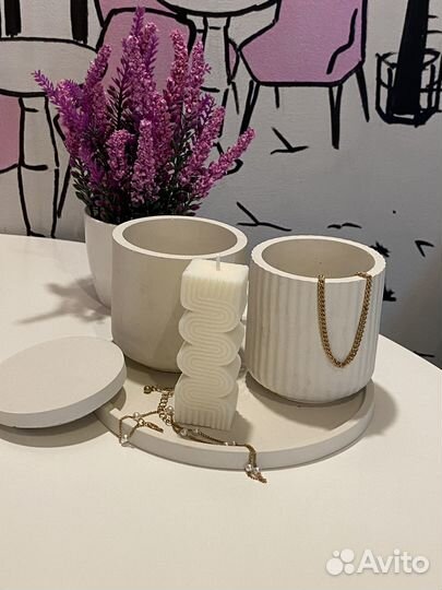 Набор из гипсаручной работы