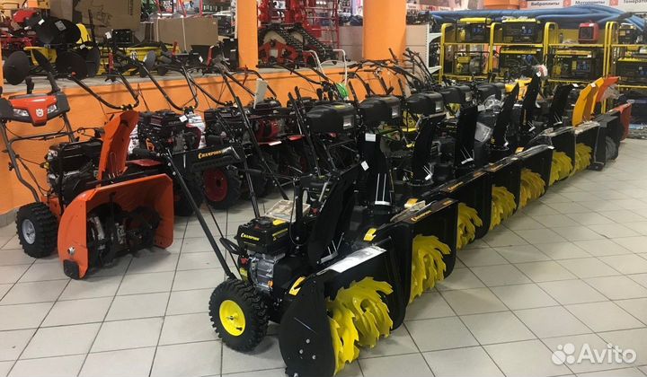 Снегоуборщики Champion на выбор