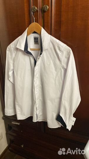 Рубашка белая для мальчика