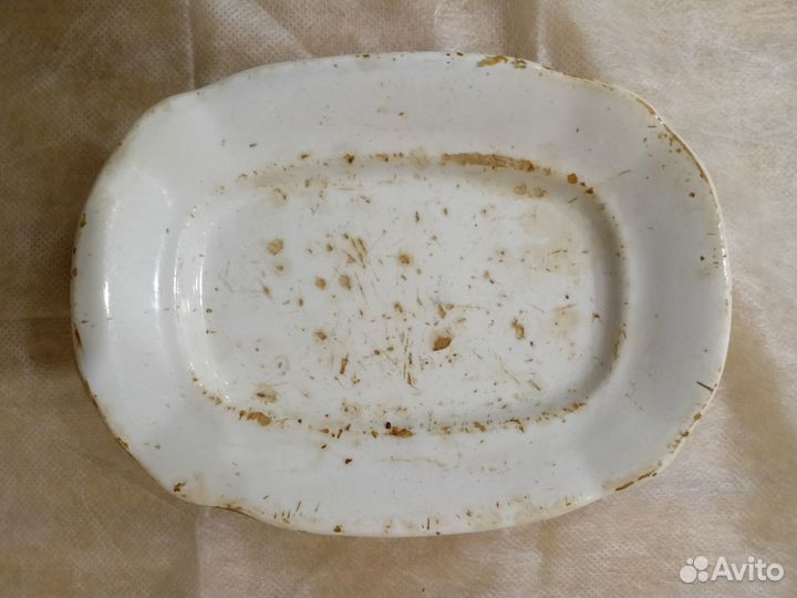 Овальная тарелка, 1890-1910 гг