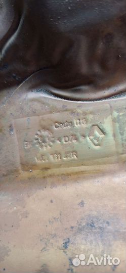 Тепловой экран коллектора renault duster