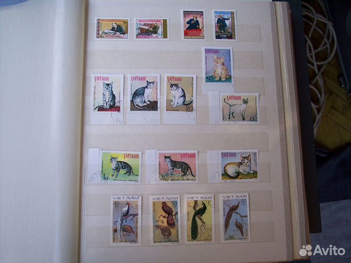 Марки коллекция, альбом в трех объявлениях 1