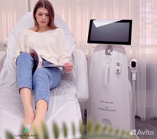 Диодный лазер для эпиляции люминес MaxOne 1200вт