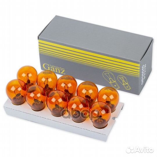 Лампа 12V PY21W 21W BAU15S (мин. 10 шт.) BOX GI