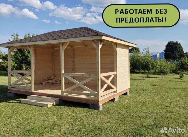 Простая беседка
