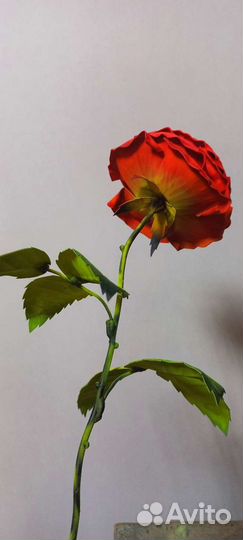Роза из металла