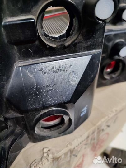 Фонарь задний правый Chevrolet Aveo T250 zaz vida