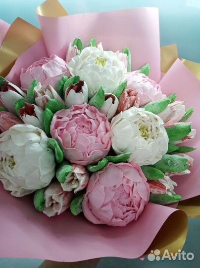 Букет из зефира