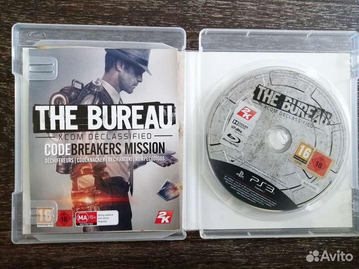 The Bureau. Диск для PS3