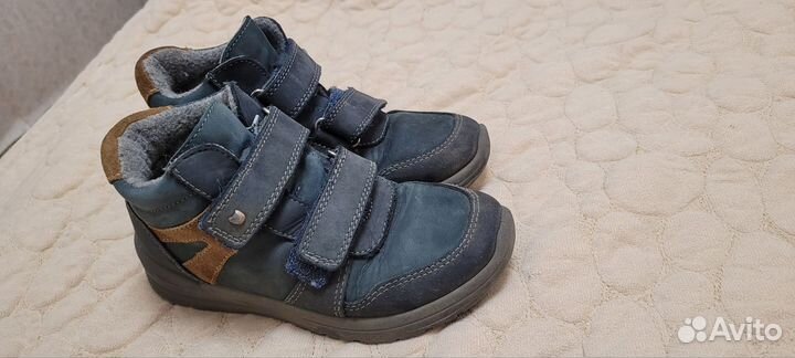 Ботинки на байке