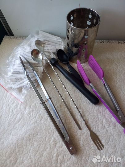 Барные ложки для коктейлей