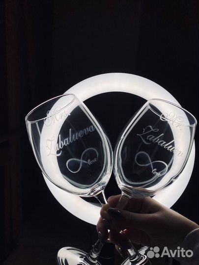 Гравировка на бокалах