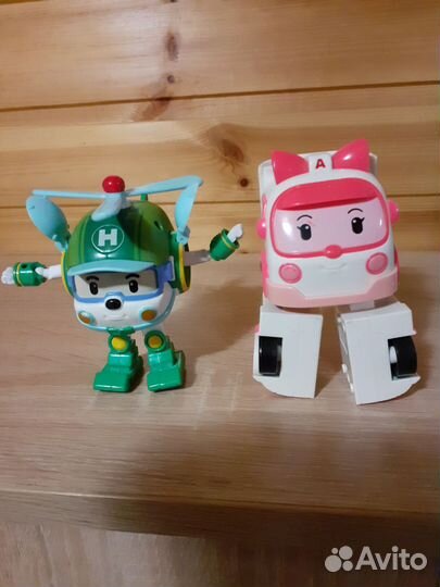 Машинки трансформеры Робокар