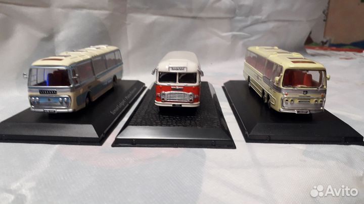 Модель автобусов 1/72