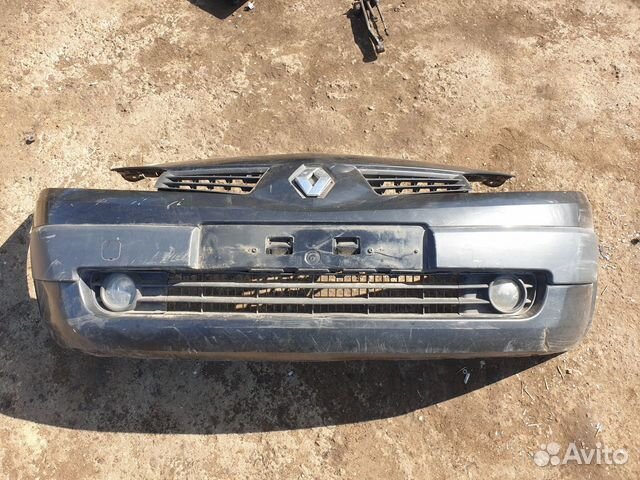 Бампер передний в сборе Renault Megane II Меган 2