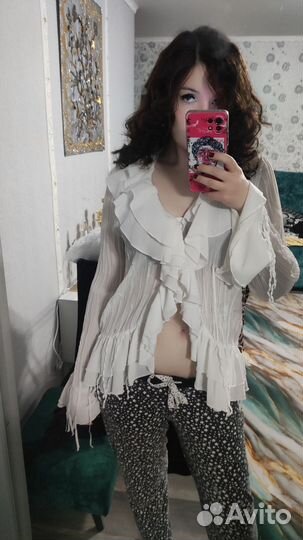 Рубашка с волнами