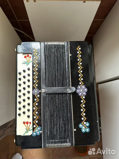 Гармонь Тульская 4-х голосая Г25х25-4-I
