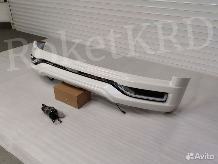 Губа Toyota land cruiser 200 Modellista LED