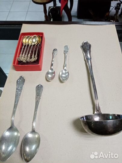 Половник ложки серебро