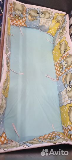 Бортики в детскую кроватку