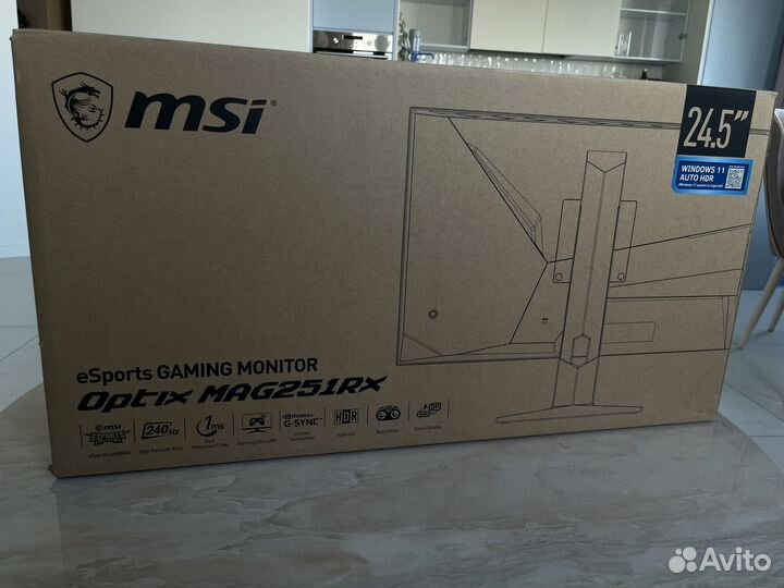 Монитор msi optix mag251rx