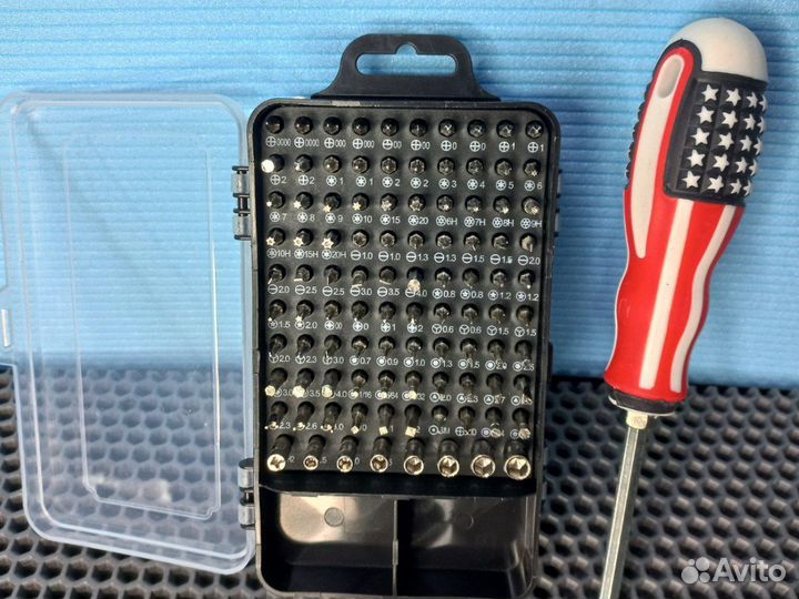 Набор с битами более 100шт для ремонта телефонов