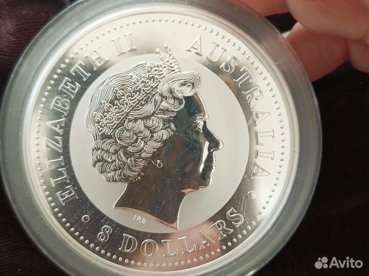 Серебряные монеты 3 oz, 5oz 999,золото, бриллиант